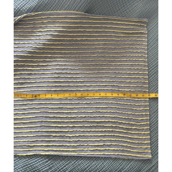 Eddie Bauer Infinity Scarf Gray And Yellow Knit - Picture 9 of 11